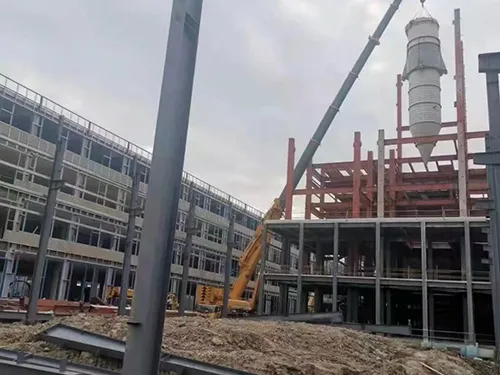 Una nueva planta en construcción 