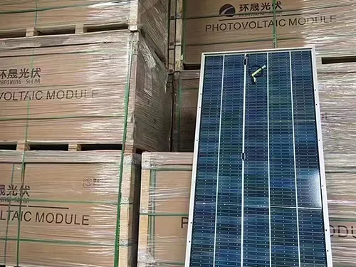 Embalaje de módulos fotovoltaicos